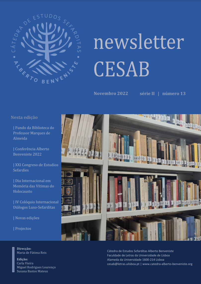 Newsletter CESAB, série II, número 13, Novembro 2022